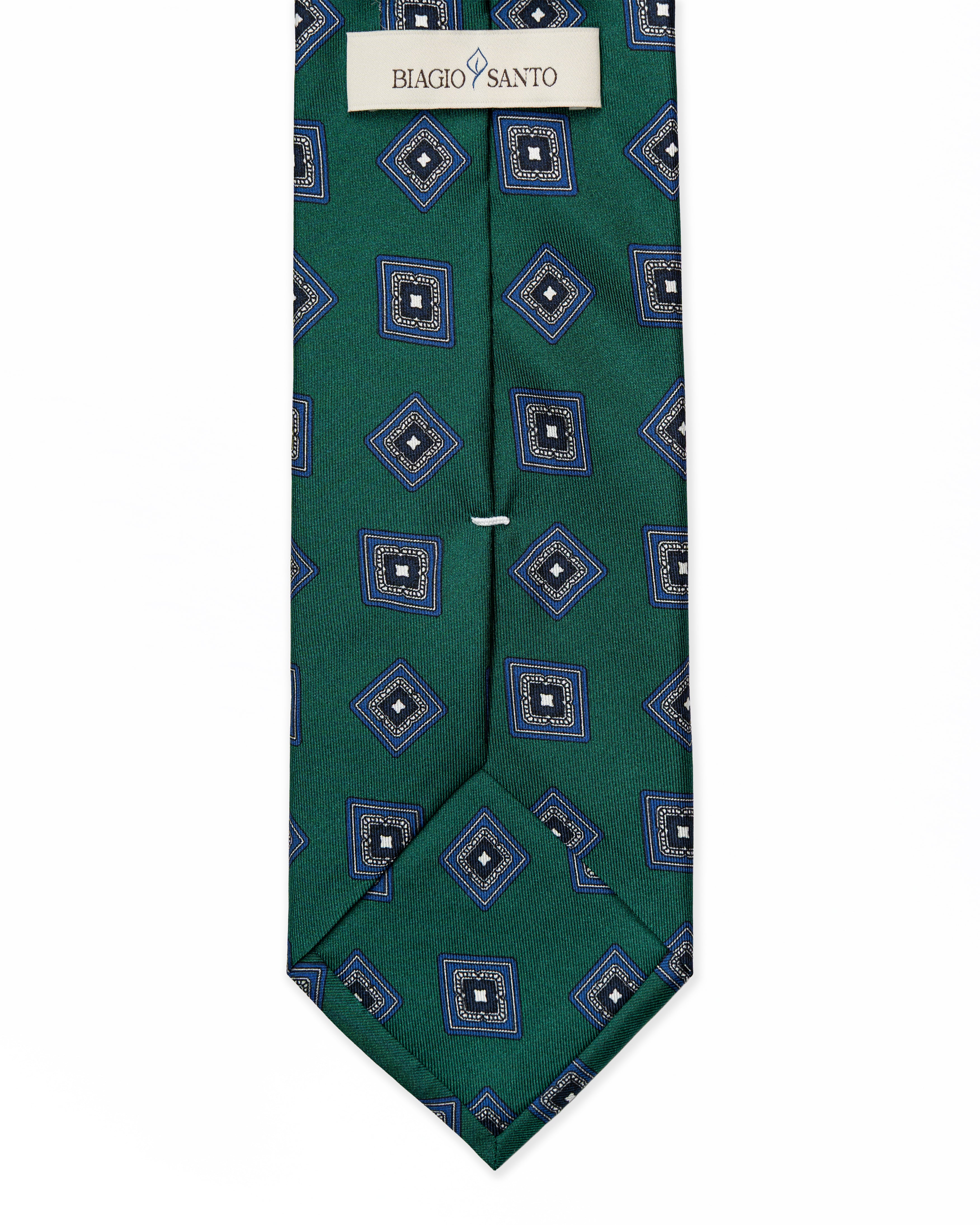 Corbata de Seda Verde | Biagio Santo X S.18