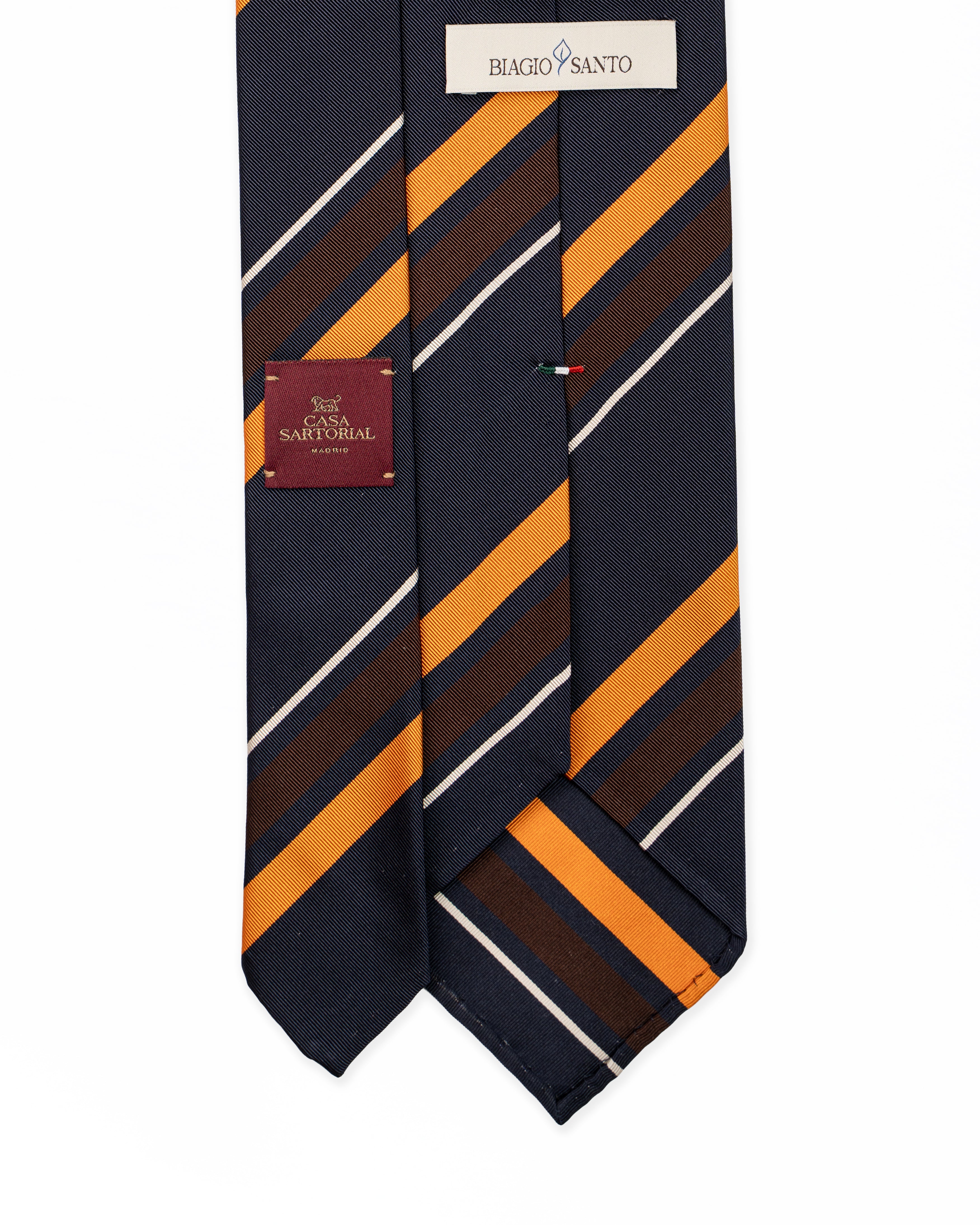 Corbata de Seda Estilo Repp | Biagio Santo