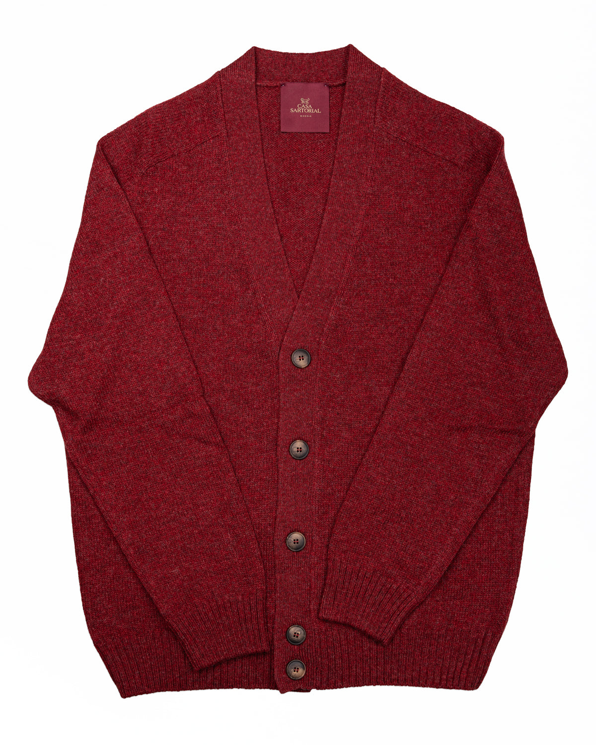 CARDIGAN CASA SARTORIAL - RED