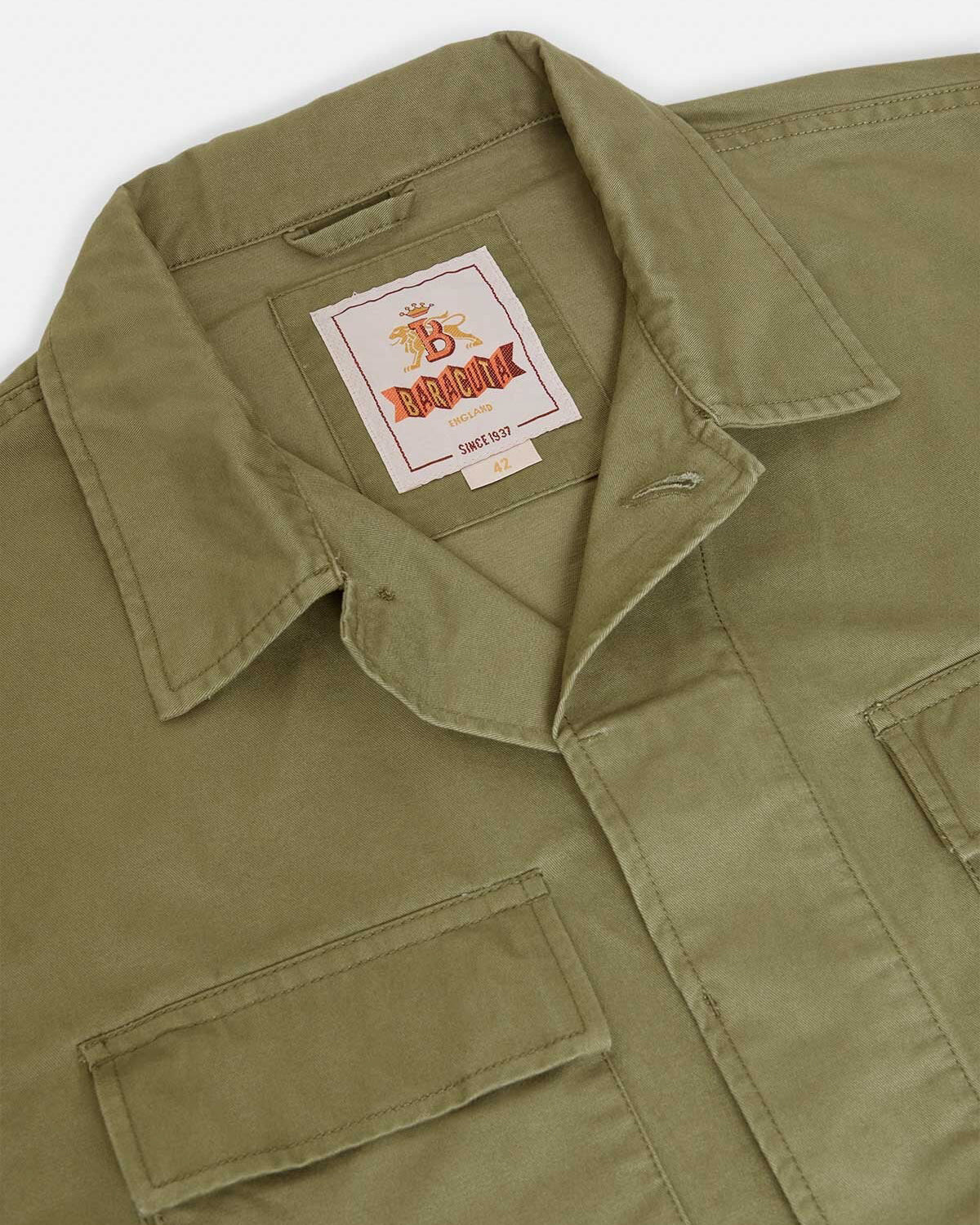 Twill Field Jacket Linchen Green | Baracuta