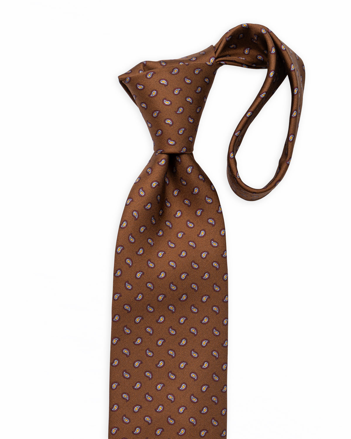 Corbata de Seda Marrón | Biagio Santo