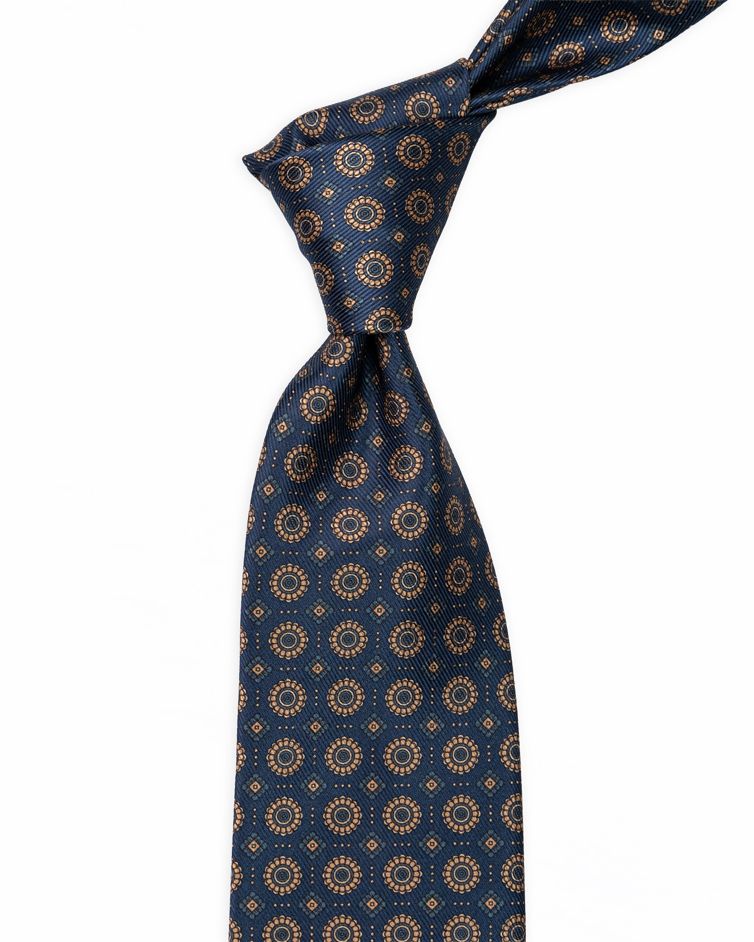 Corbata de seda twill azul | Biagio Santo