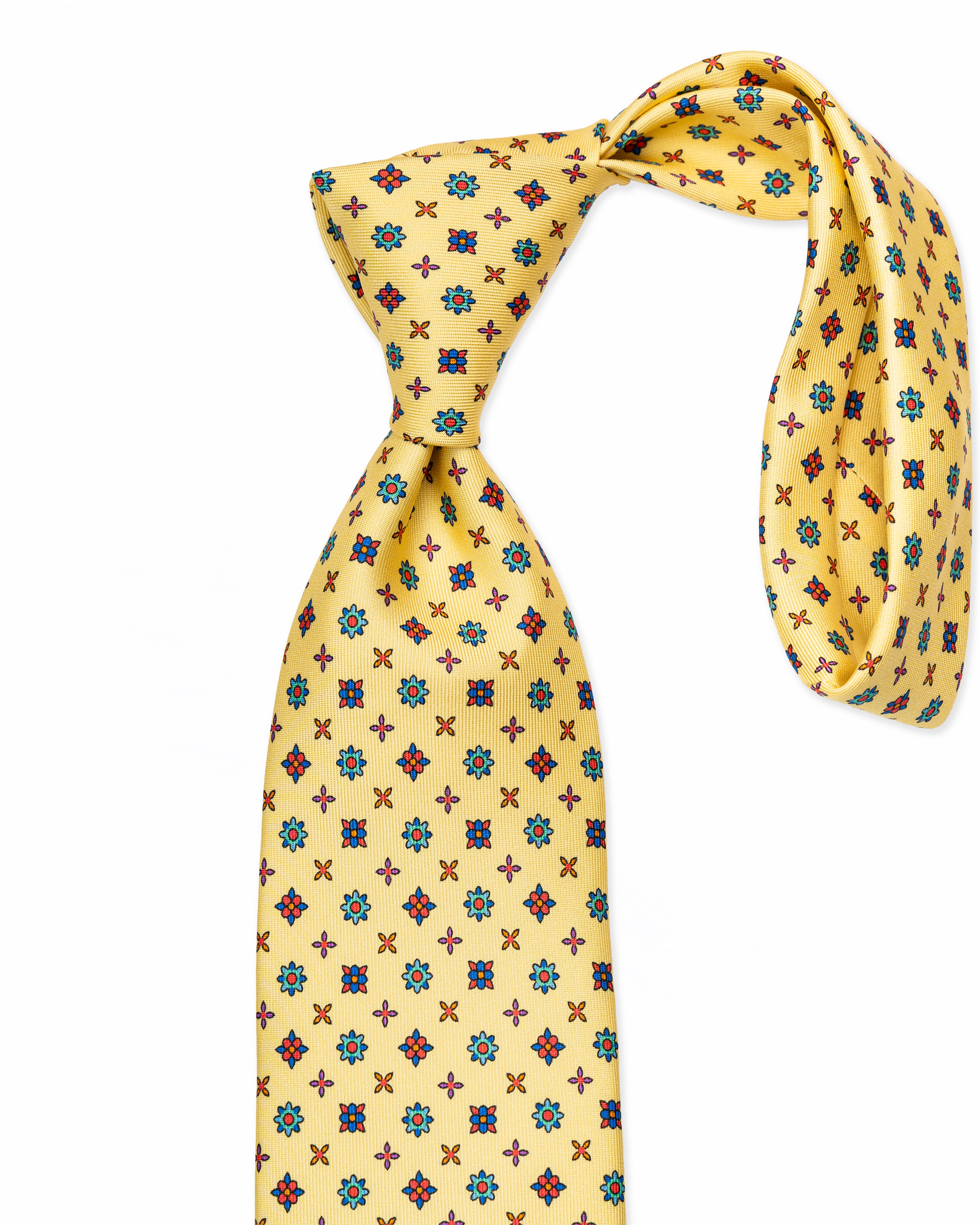 Corbata de Seda Amarilla | Biagio Santo X S.18