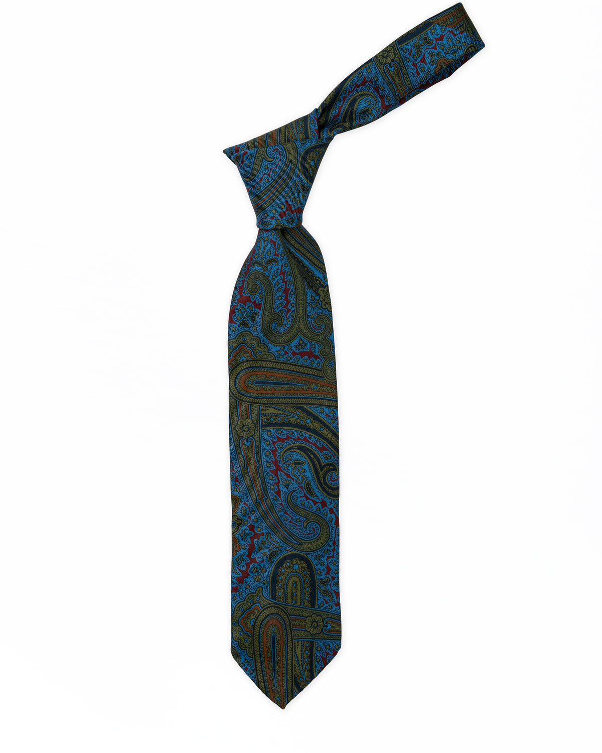 Corbata de Seda Madder Paisley | Biagio Santo