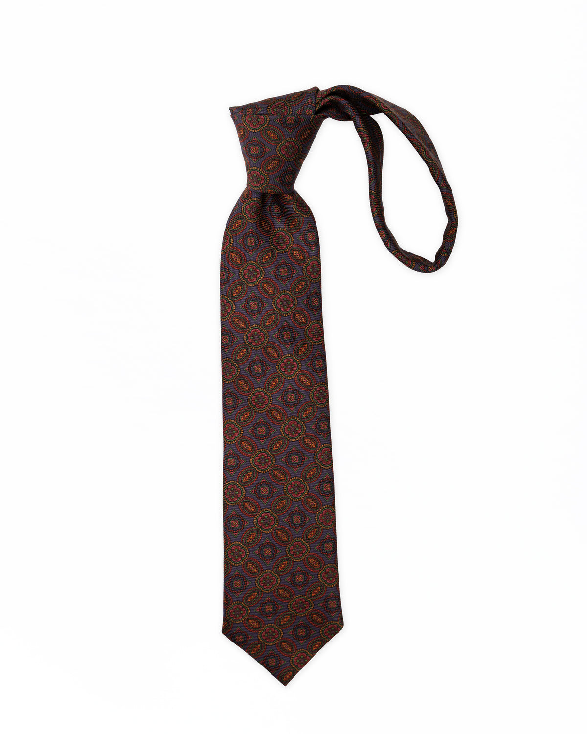 Corbata de seda Paisley | PAOLO ALBIZZATI