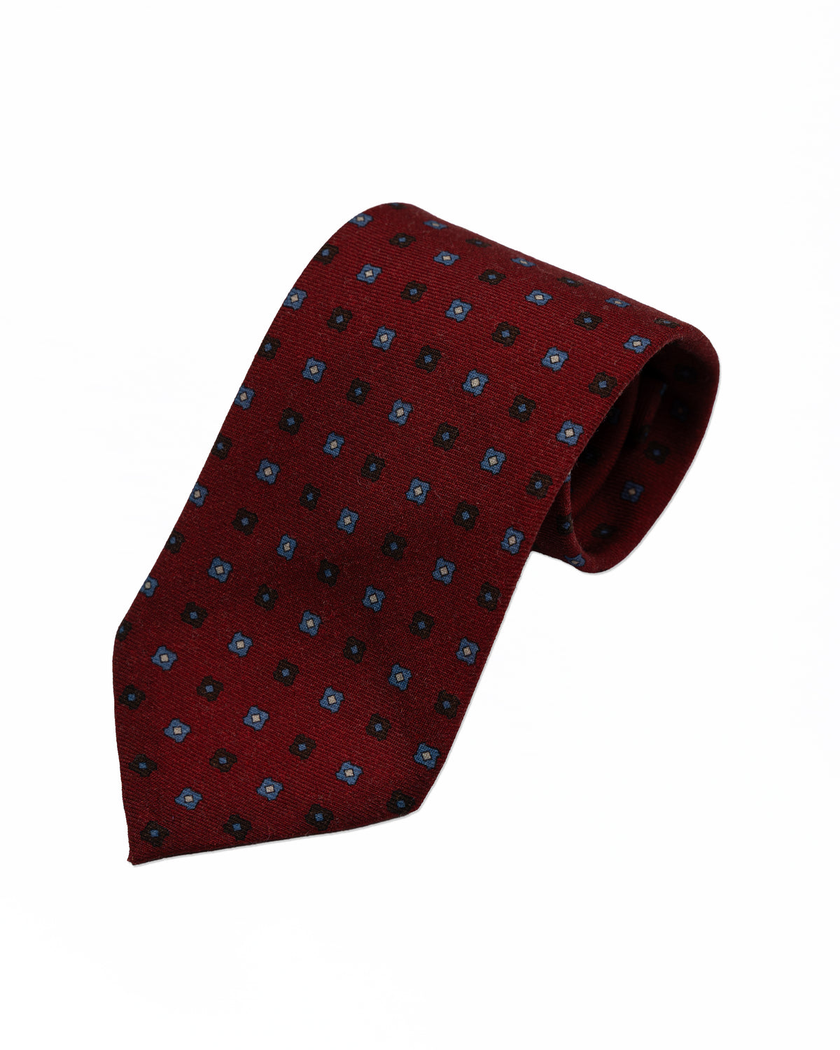 Corbata de Seda Roja Floral | Personality