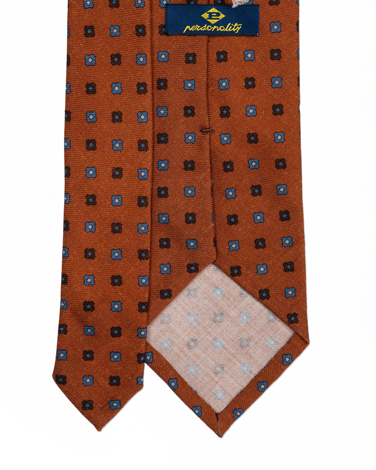 Corbata de Seda Naranja Floral | Personality