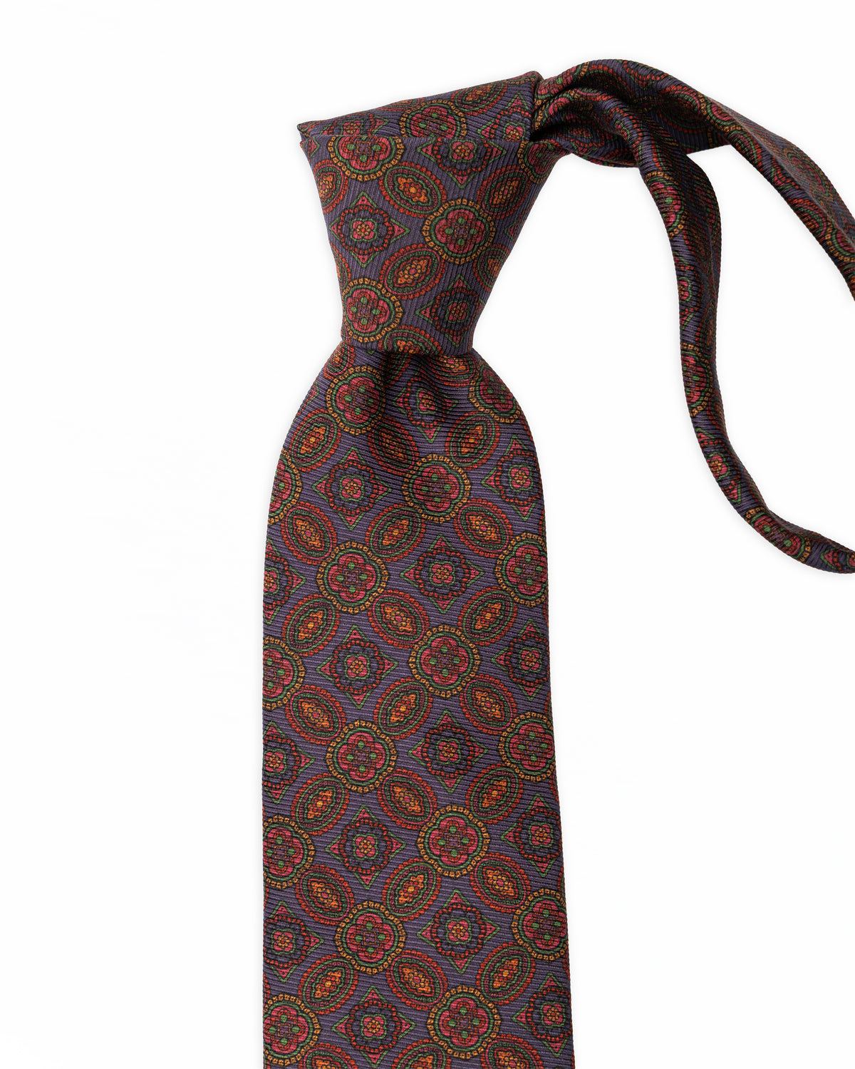 Corbata de seda Paisley | PAOLO ALBIZZATI