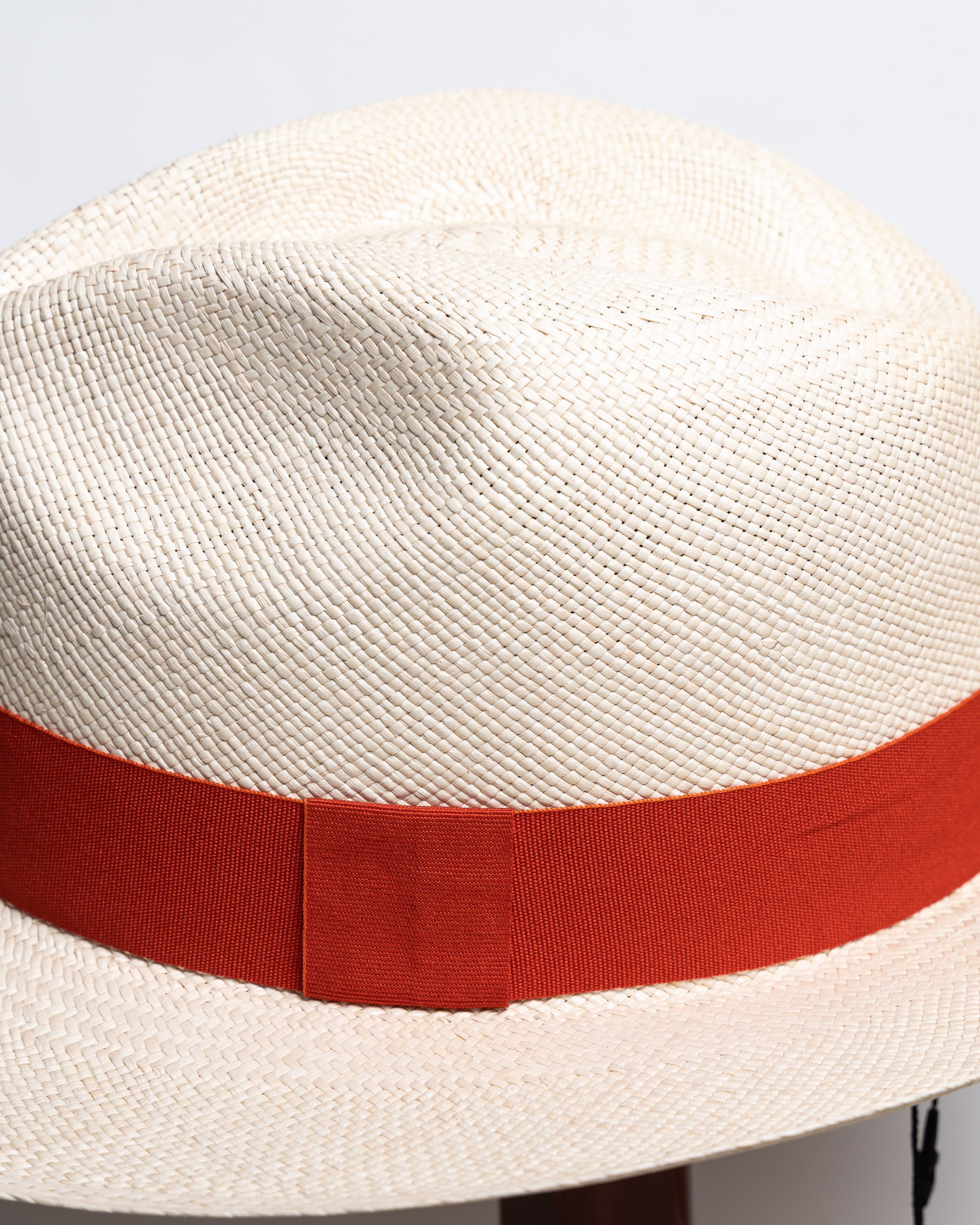 Sombrero Panamá Clásico Naranja G4 | Cúpula Hats