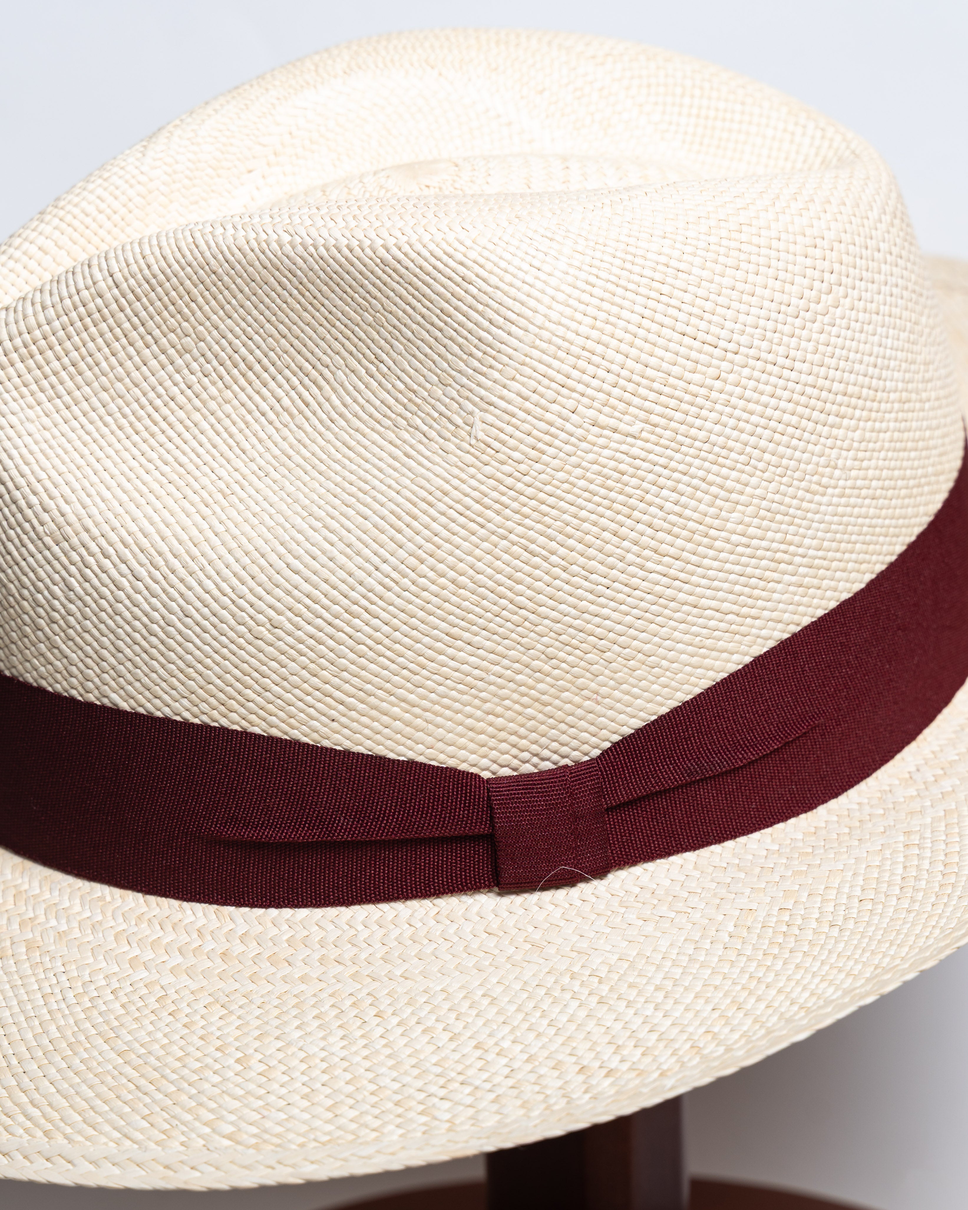 Sombrero Panamá Clásico Granate G4 | Cúpula Hats