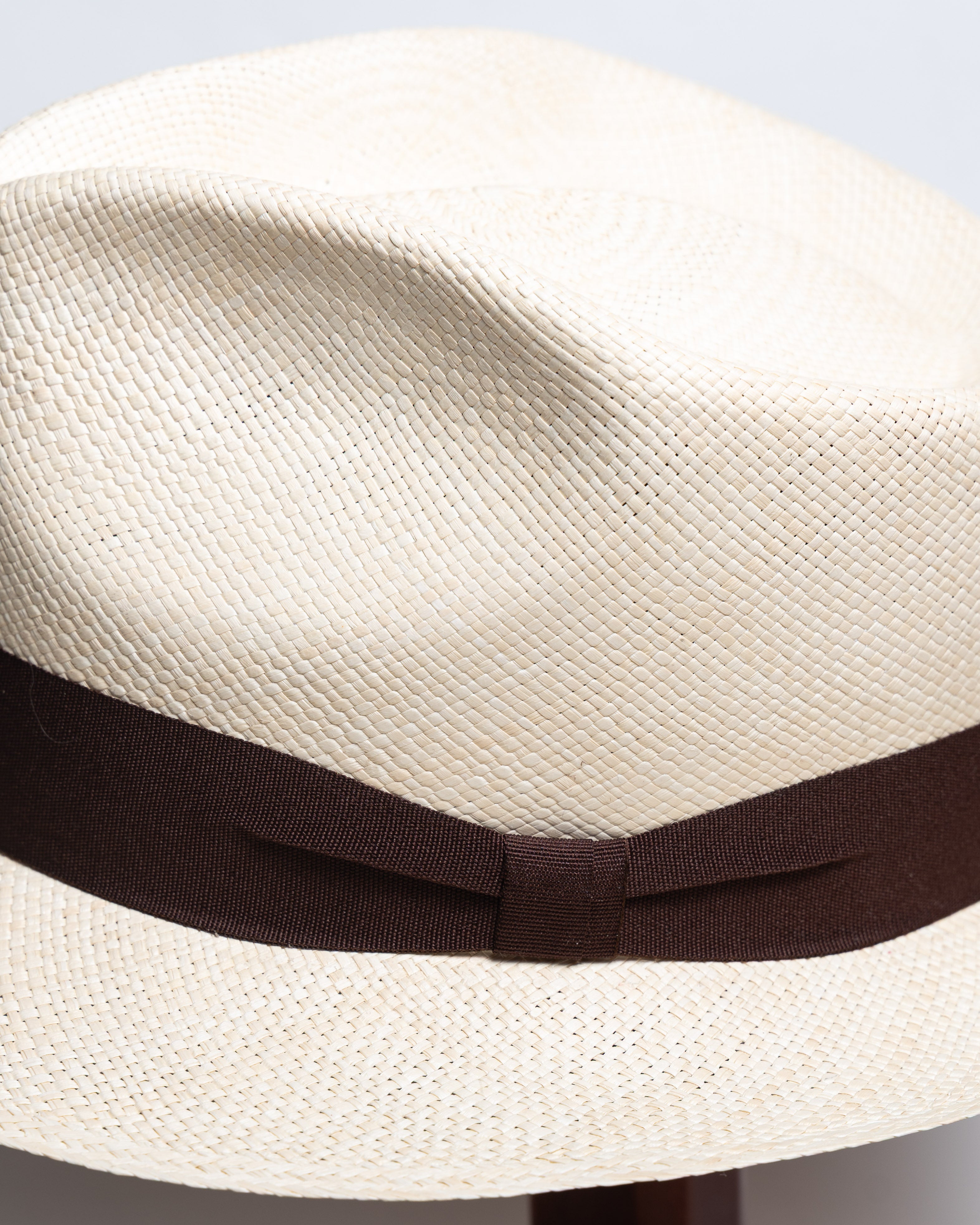 Sombrero Panamá Diamante Marrón G4 | Cúpula Hats