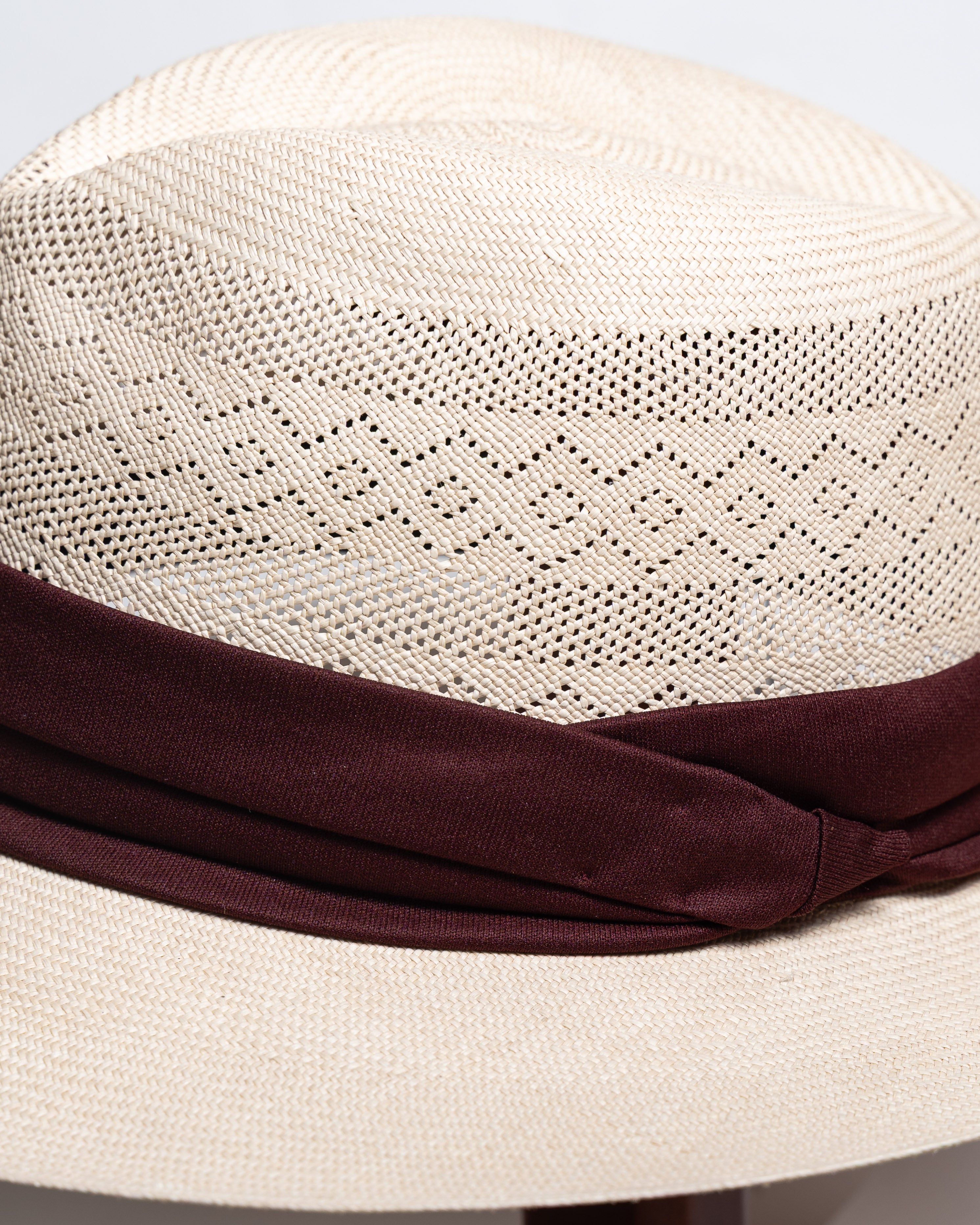Sombrero Panamá Clásico Granate G18 | Cúpula Hats