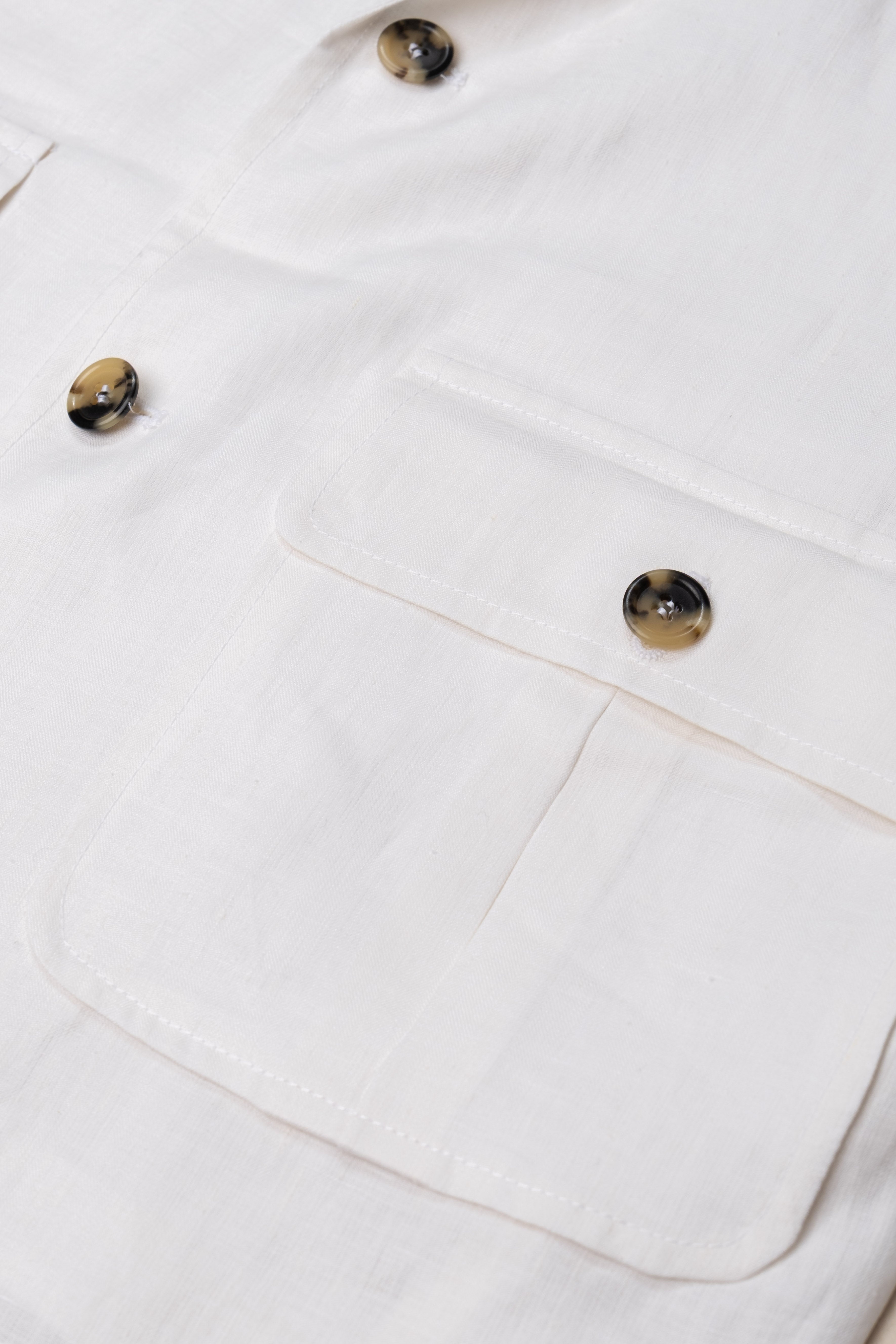 Chaleco Teba Lino White Fratelli Tallia di Delfino  / CASA SARTORIAL