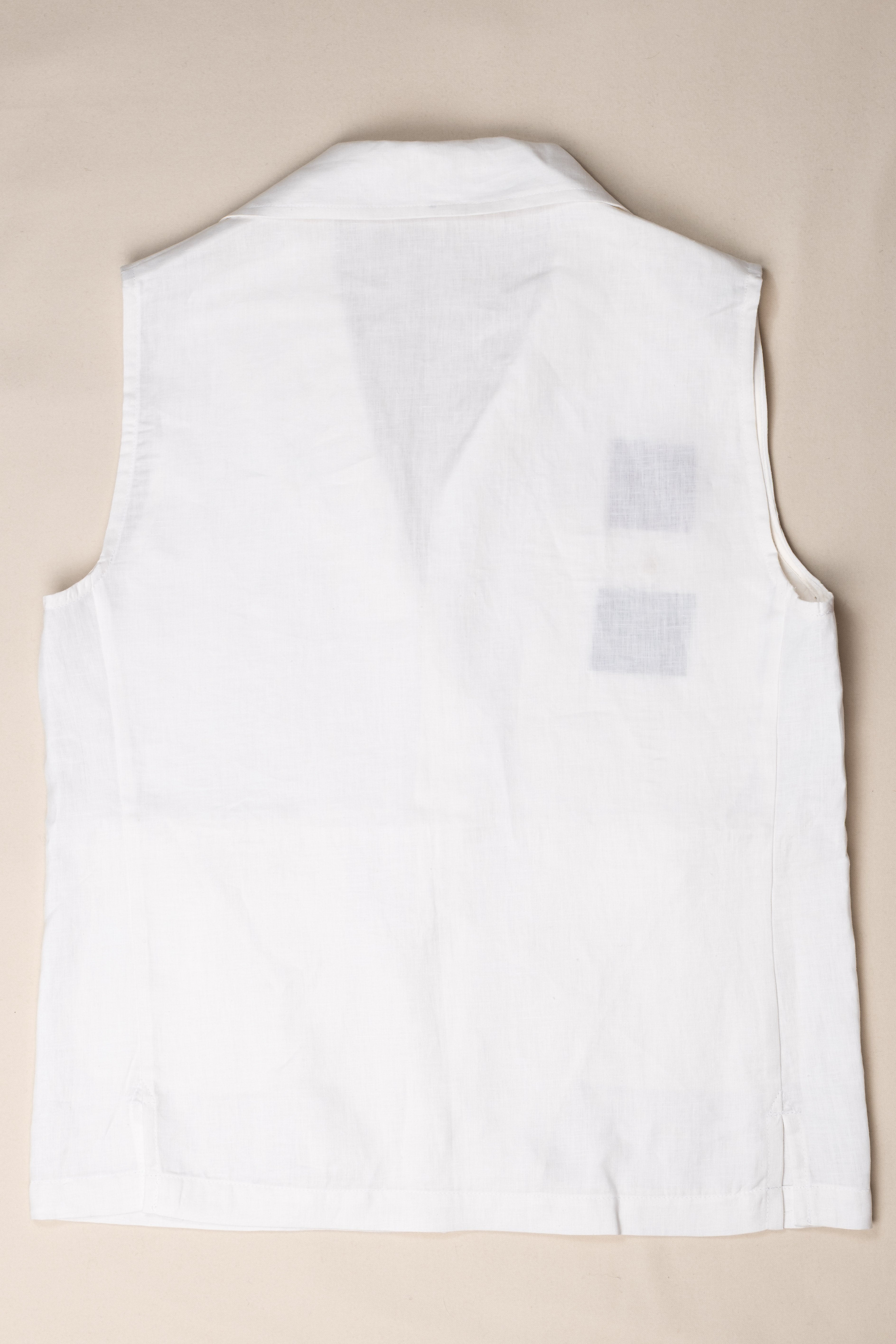 Chaleco Teba Lino White Fratelli Tallia di Delfino  / CASA SARTORIAL