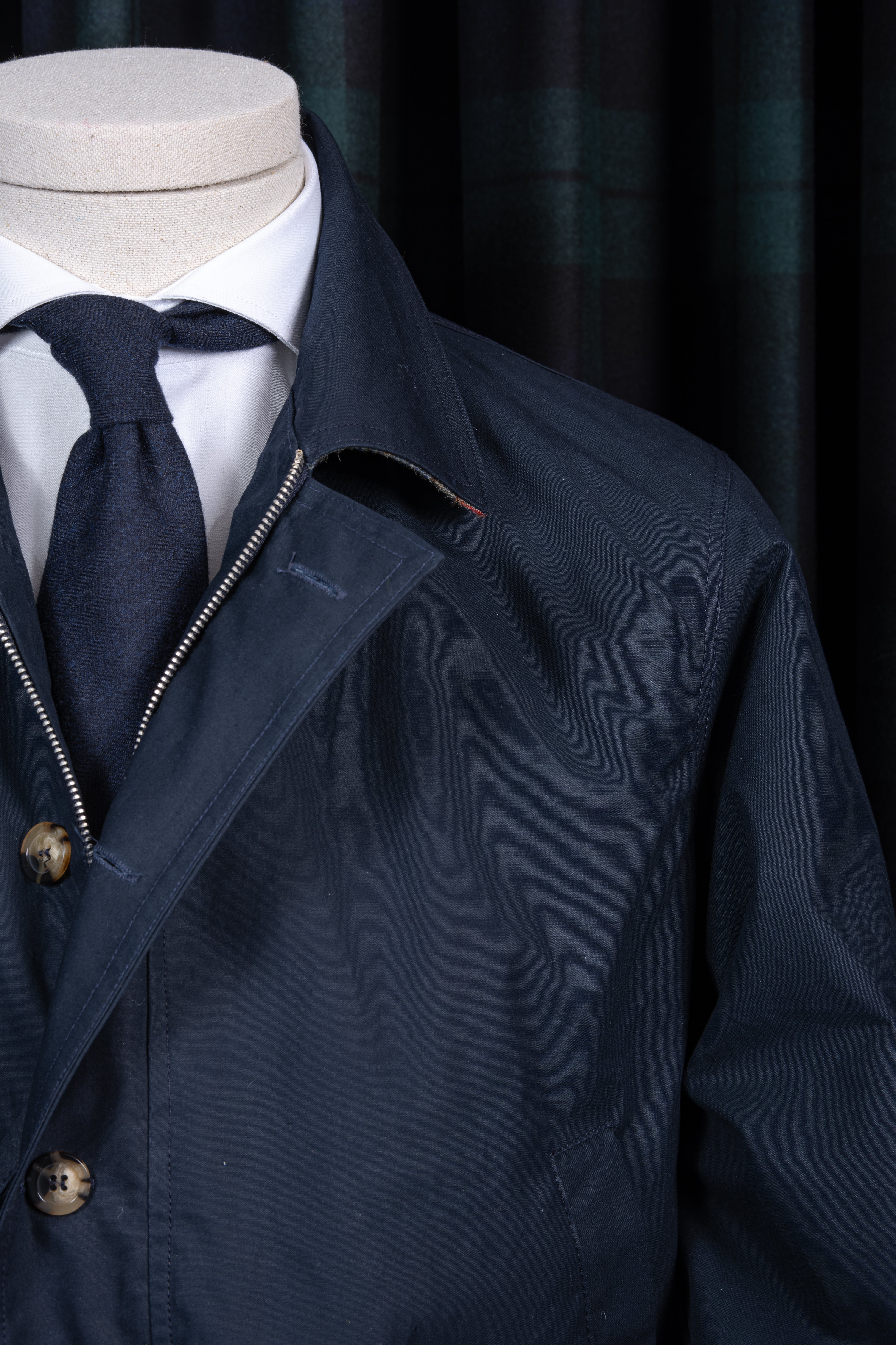 Chaquetón Algodón & Tweed NAVY / CASA SARTORIAL