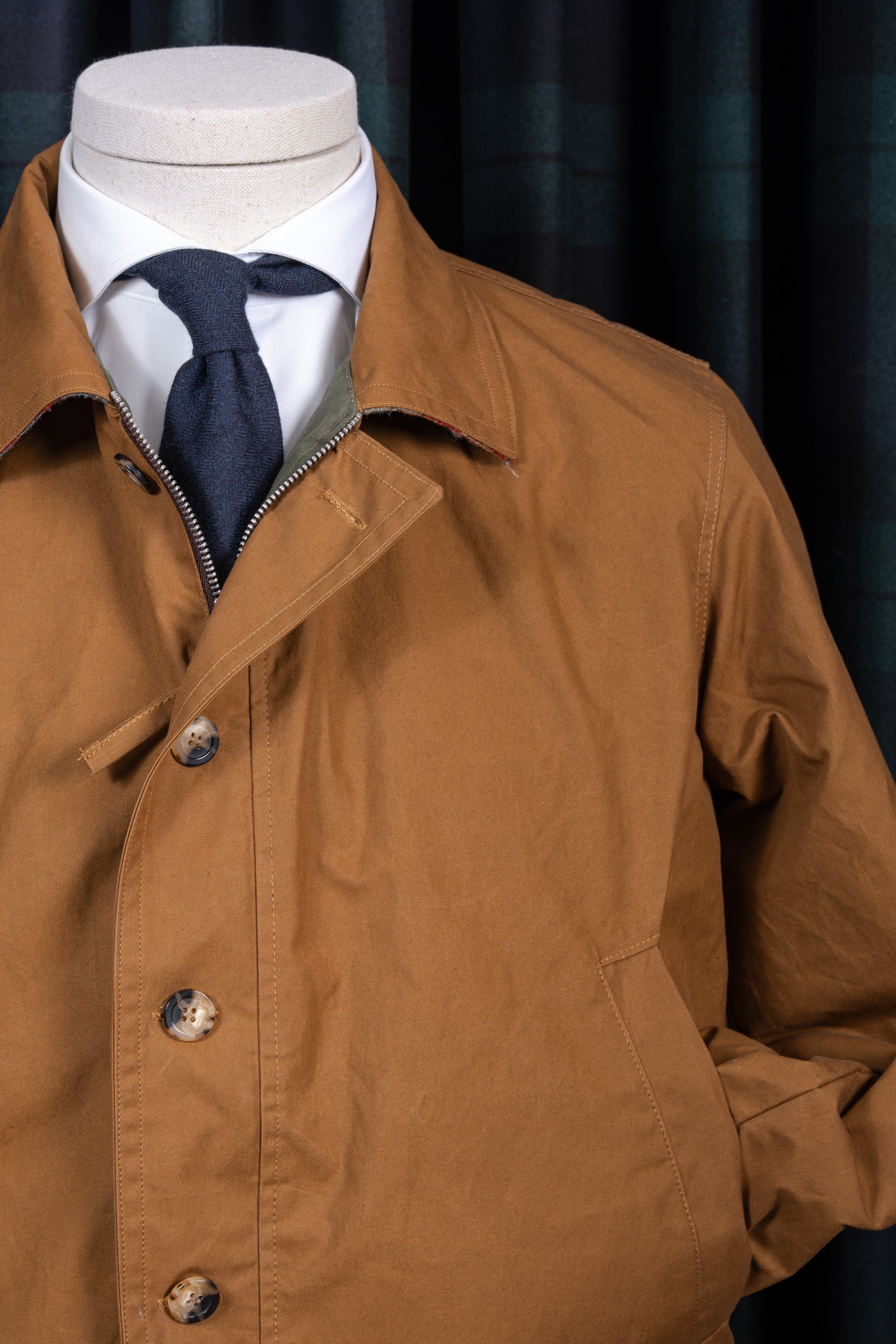Chaquetón Algodón & Tweed NICOTINE / CASA SARTORIAL