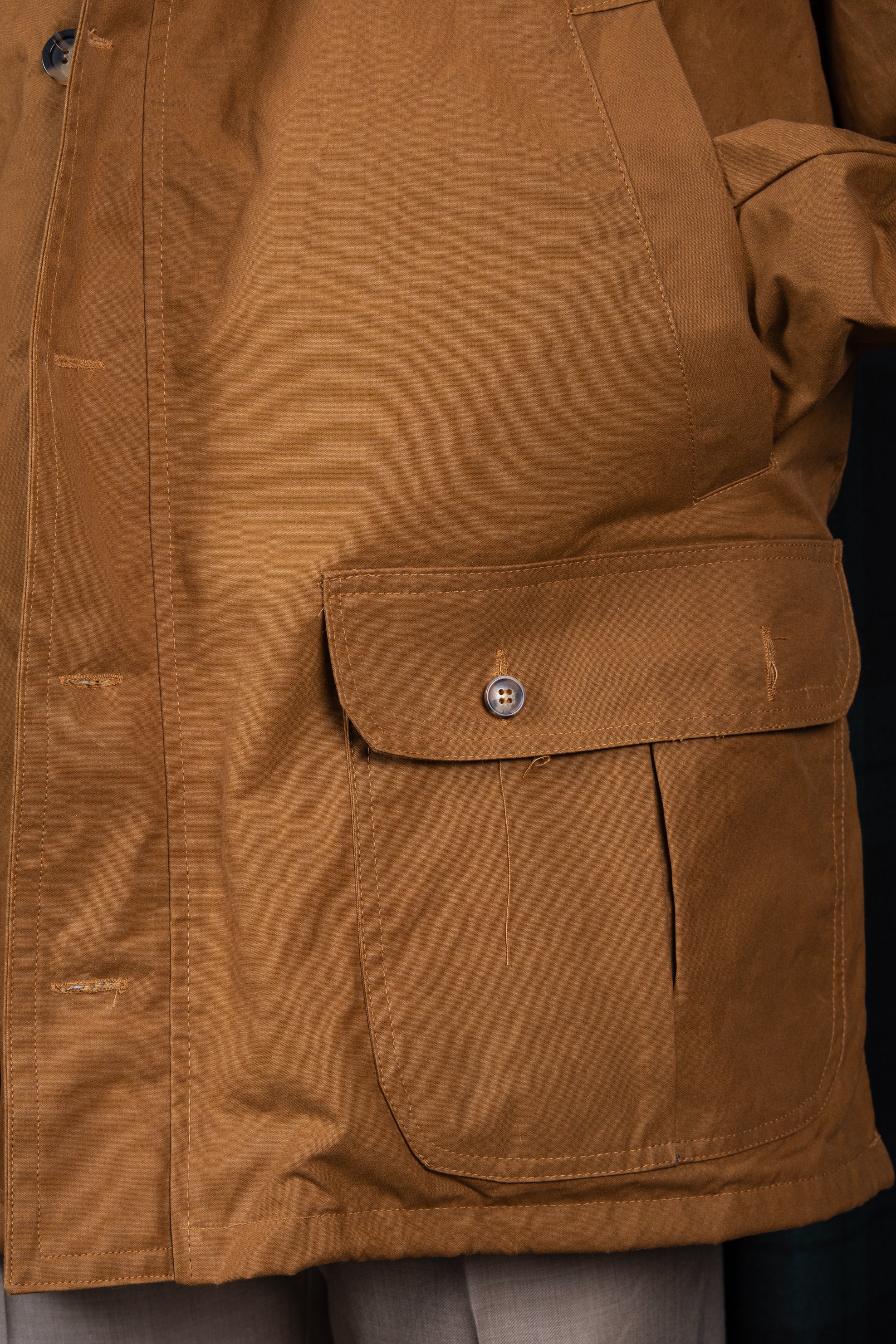 Chaquetón Algodón & Tweed NICOTINE / CASA SARTORIAL