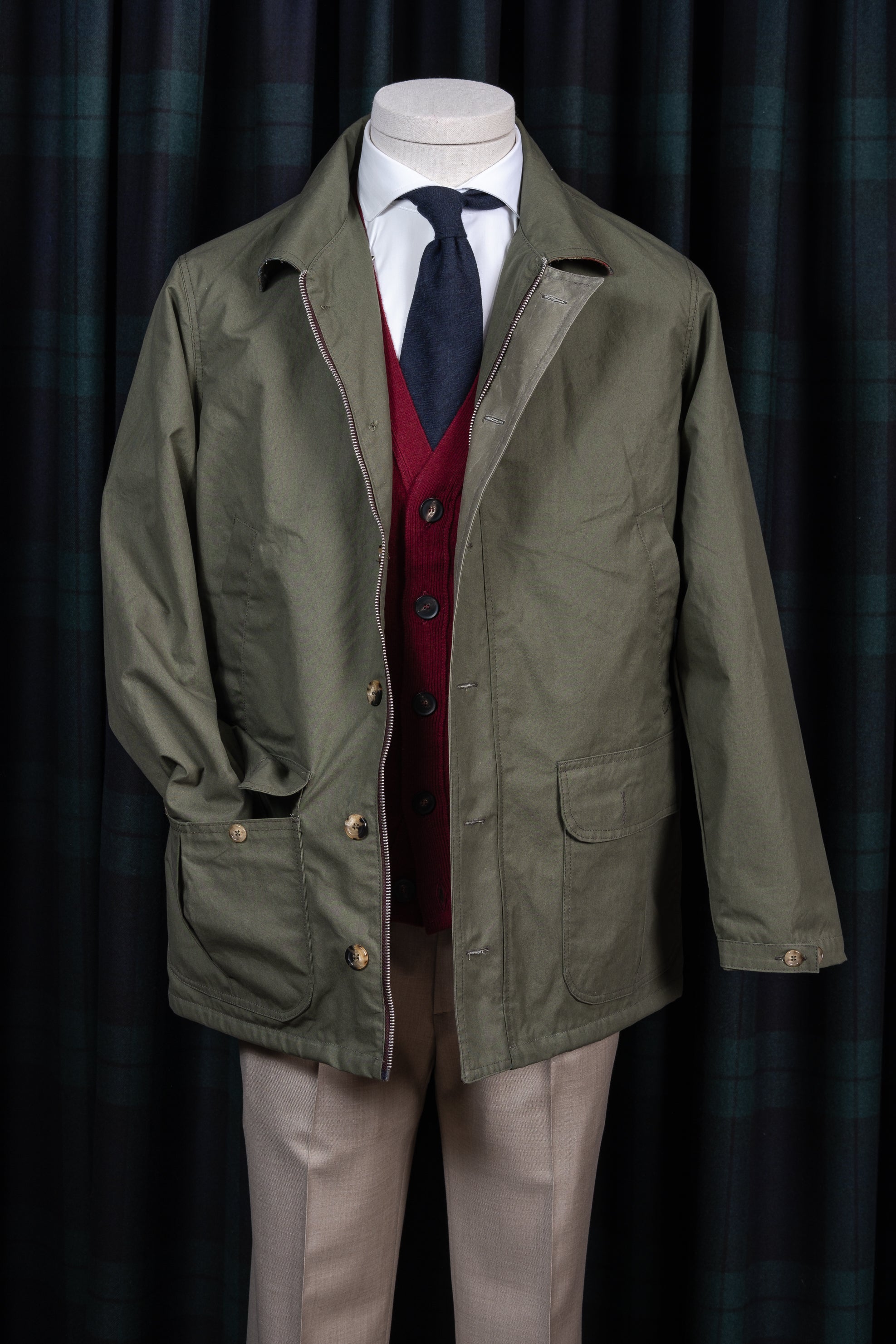 Chaquetón Algodón & Tweed RACING GREEN / CASA SARTORIAL