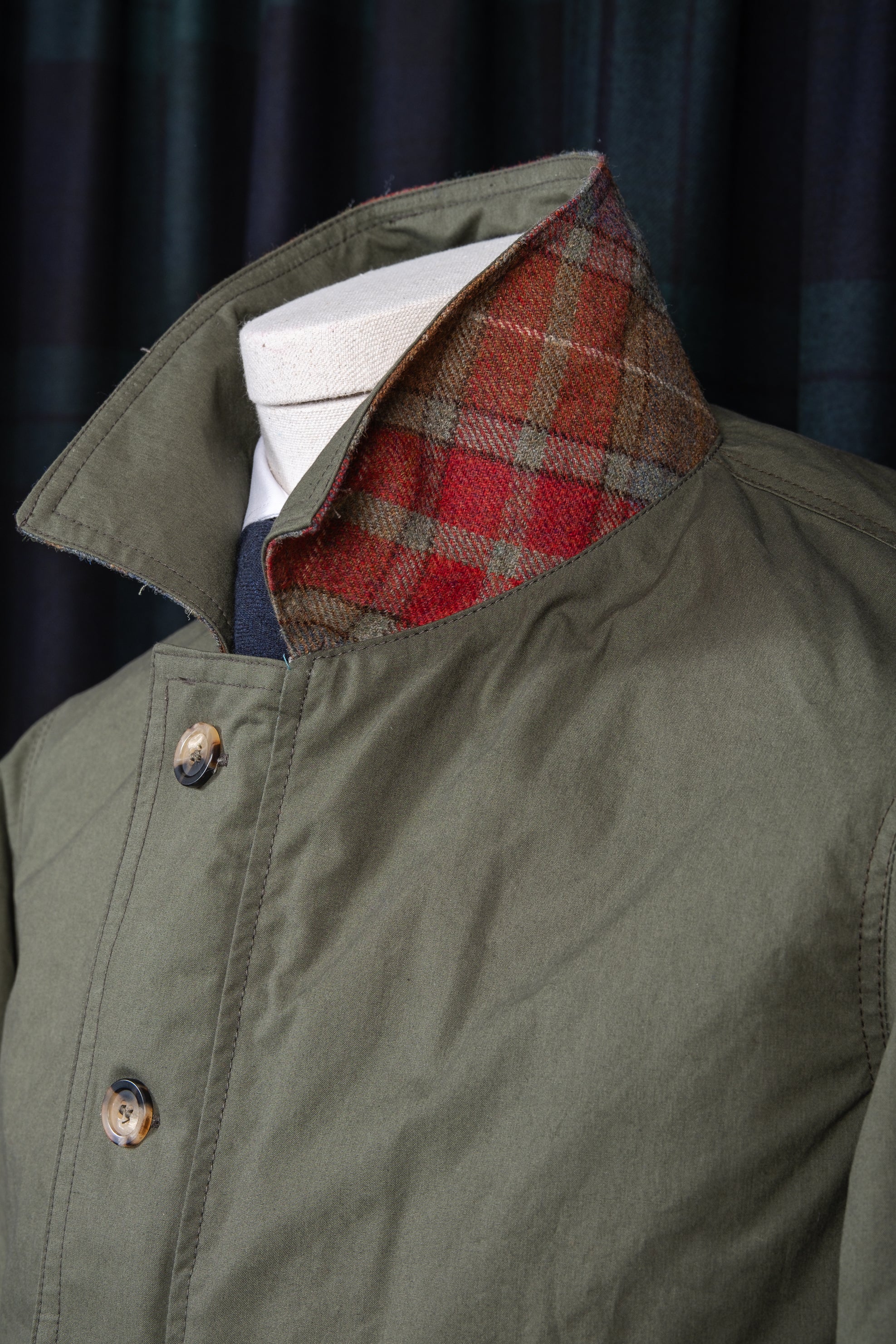 Chaquetón Algodón & Tweed RACING GREEN / CASA SARTORIAL