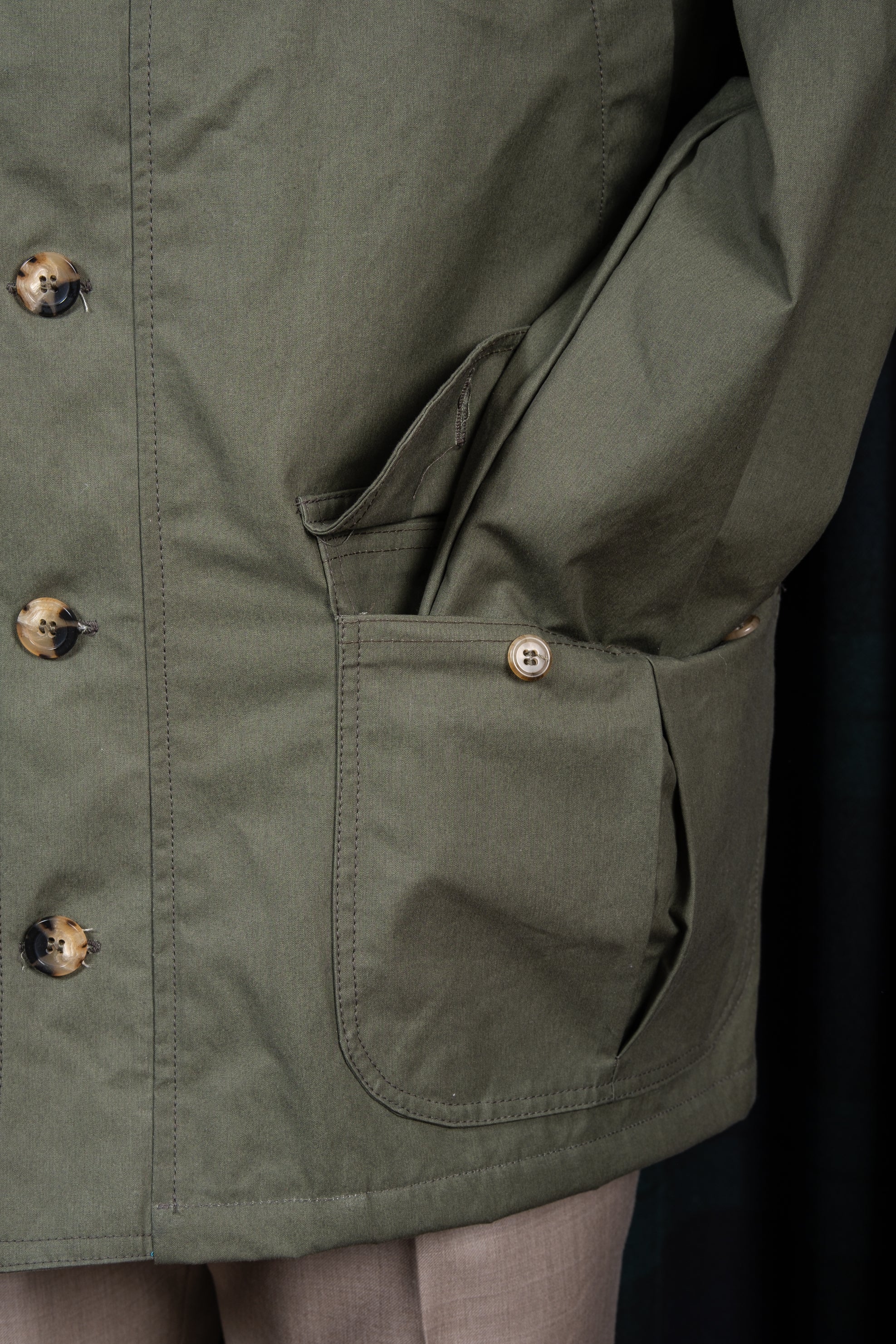 Chaquetón Algodón & Tweed RACING GREEN / CASA SARTORIAL