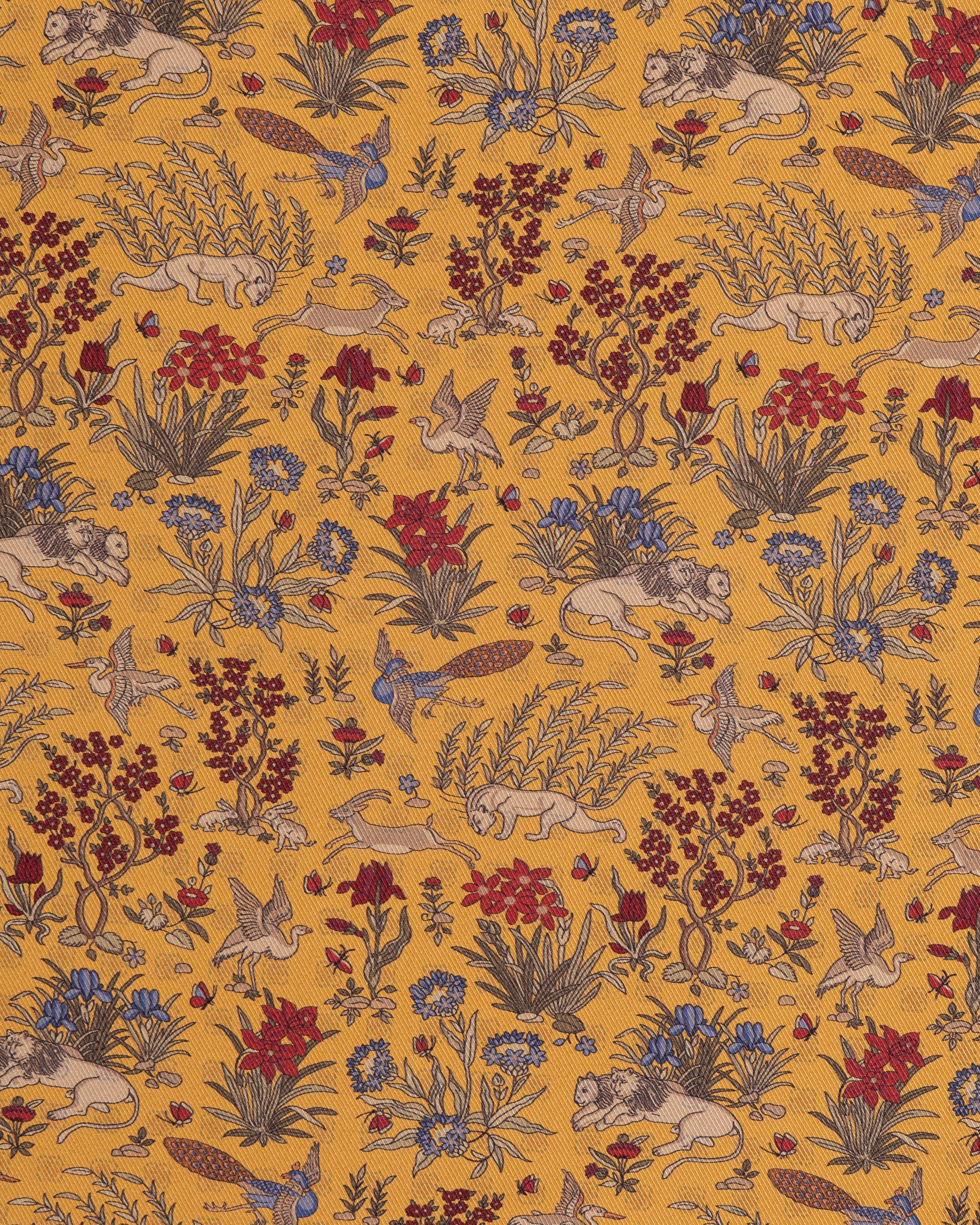 Fular de Seda Amarillo - Casa Sartorial