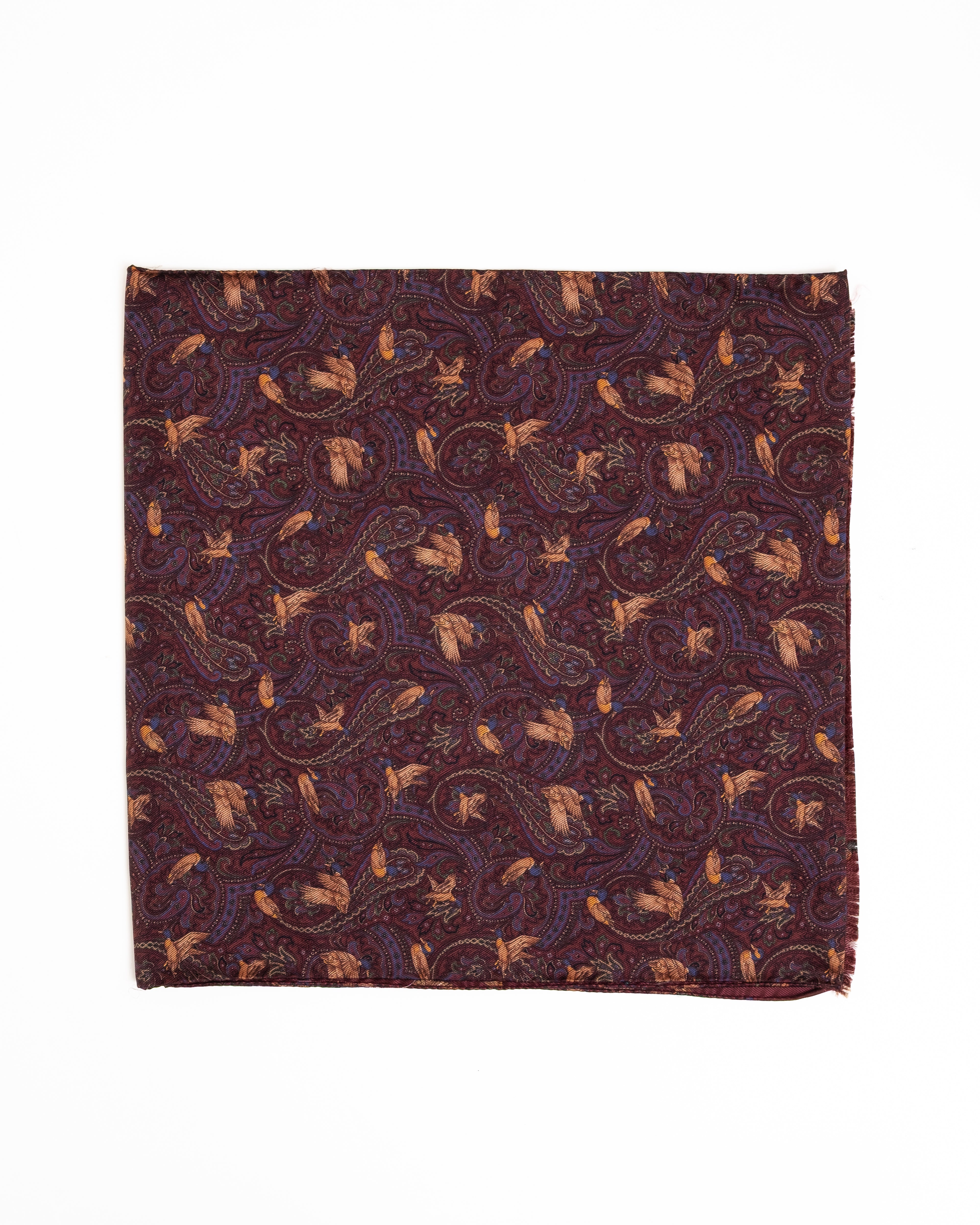 Fular de Seda Rojo - Casa Sartorial