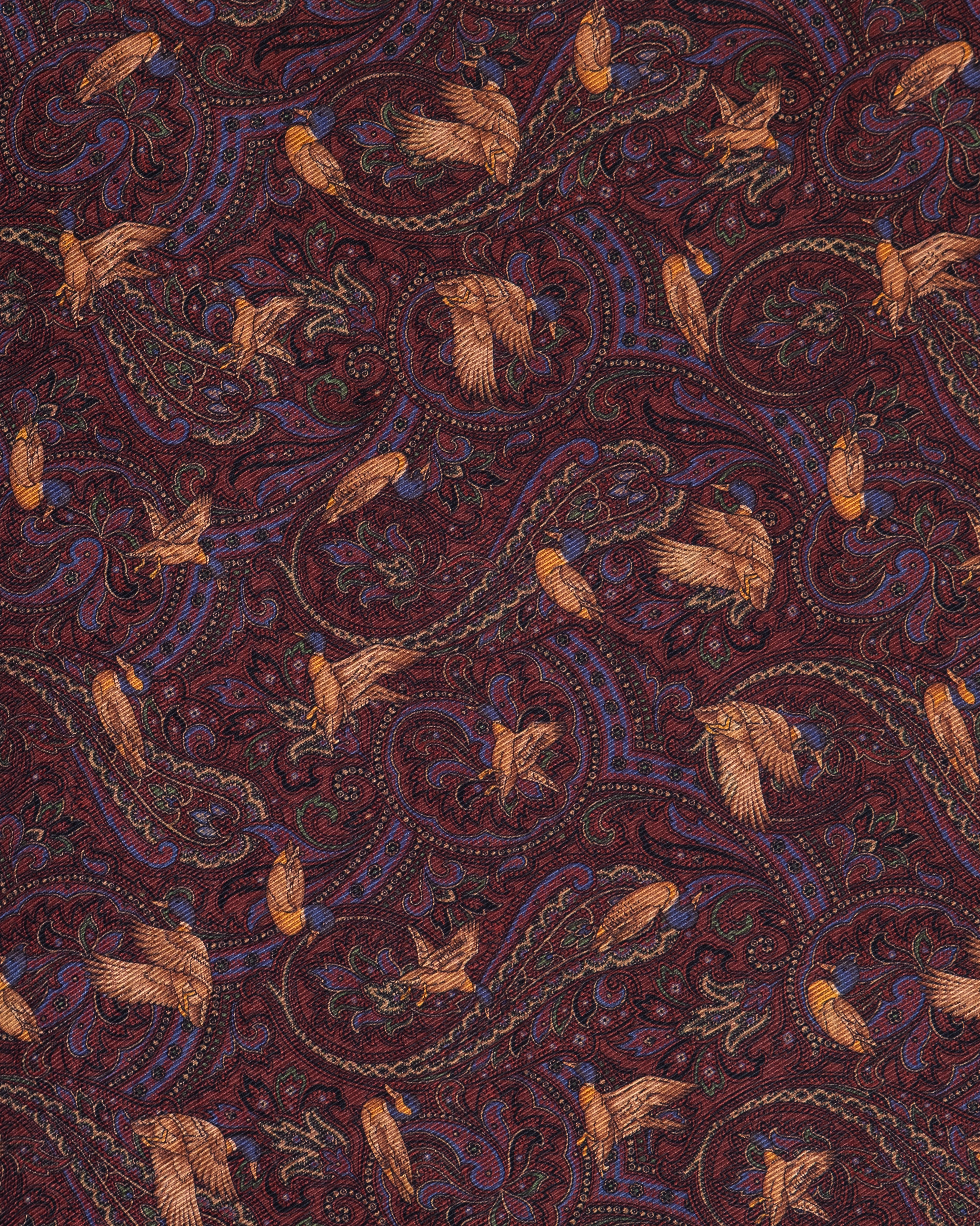 Fular de Seda Rojo - Casa Sartorial