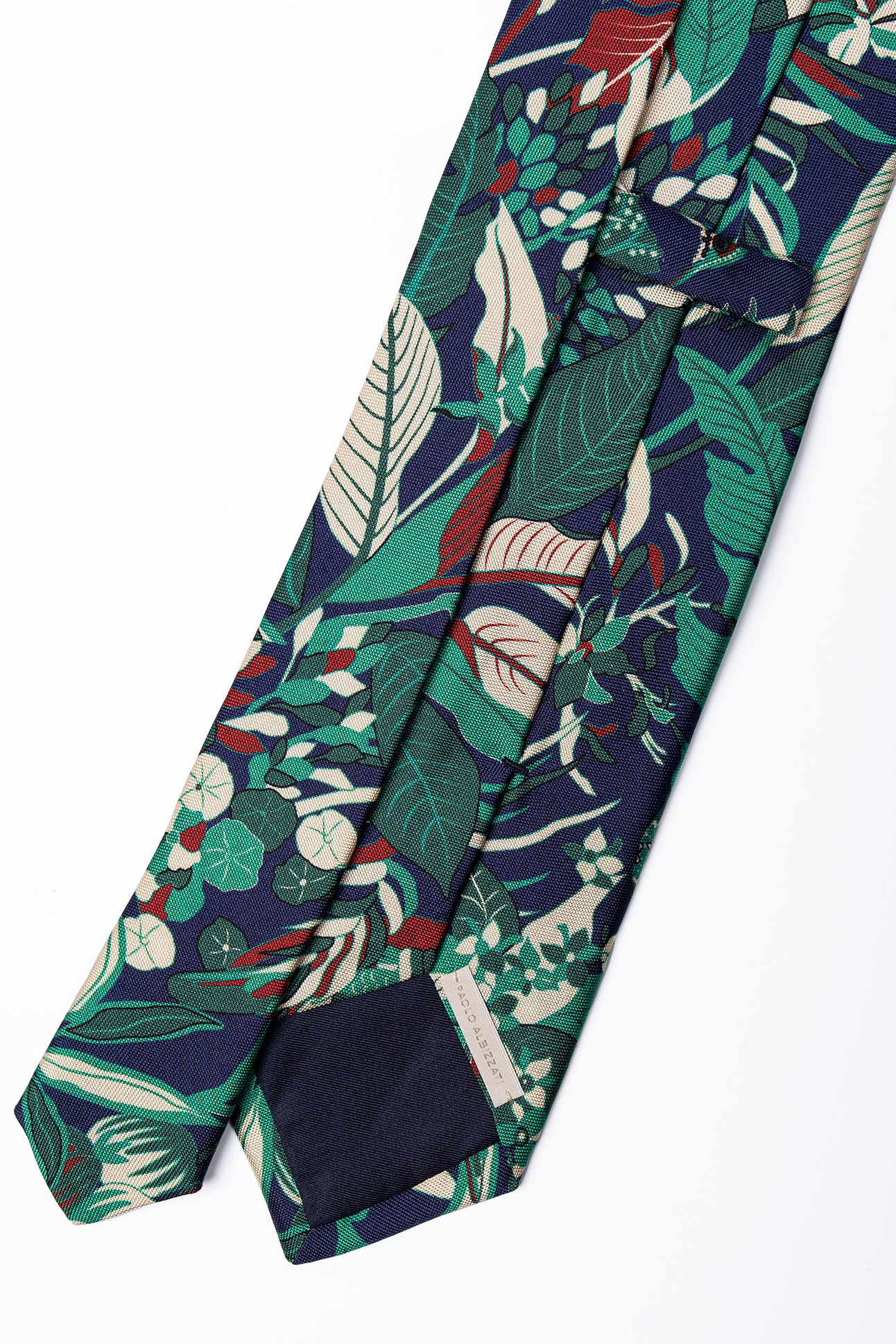 Corbata de seda Floral / Paolo Albizzati