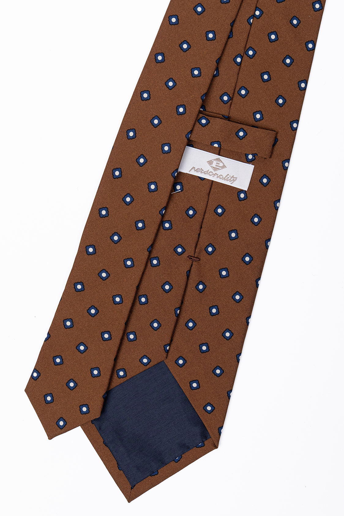 Corbata de seda Marrón / Personality
