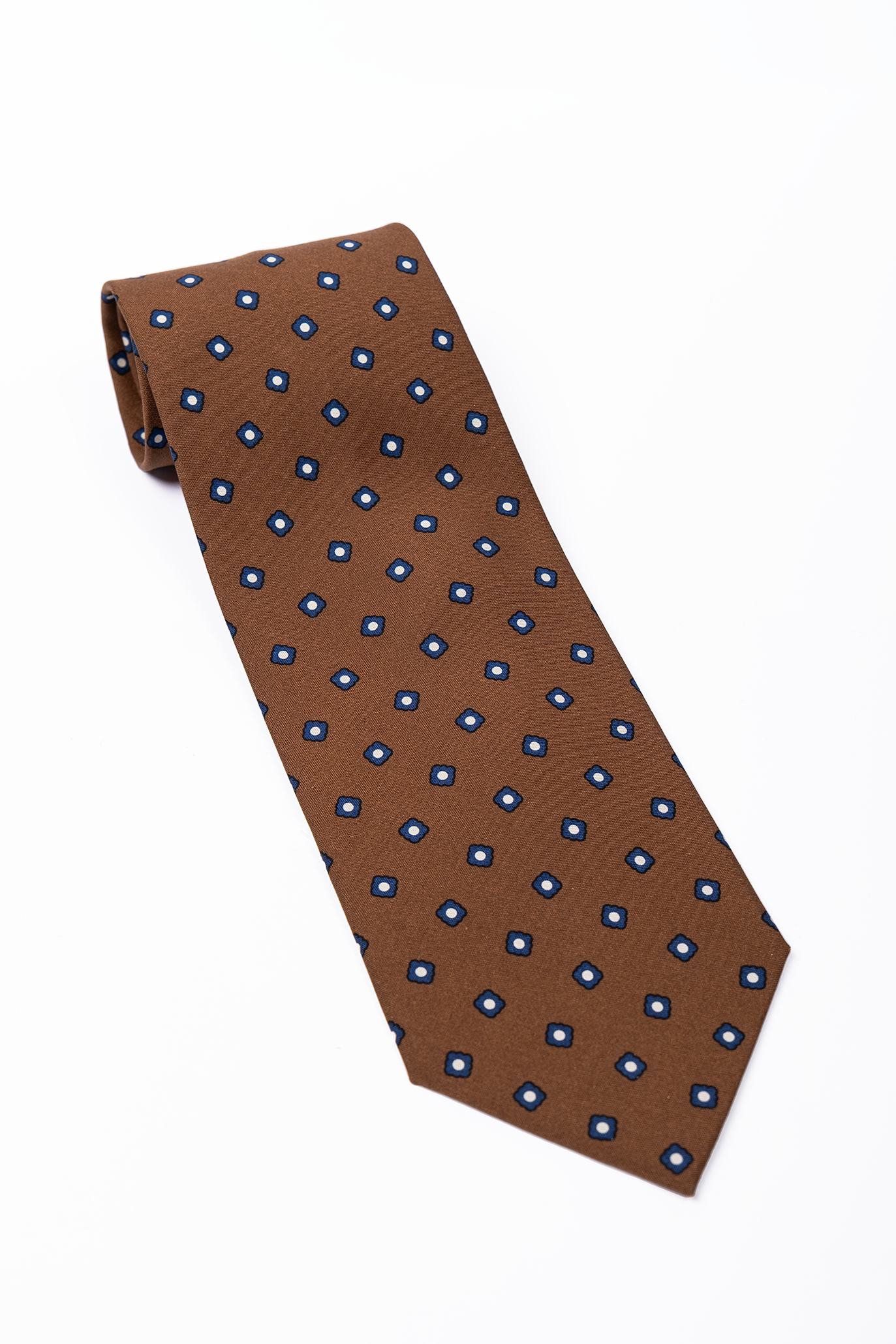 Corbata de seda Marrón / Personality