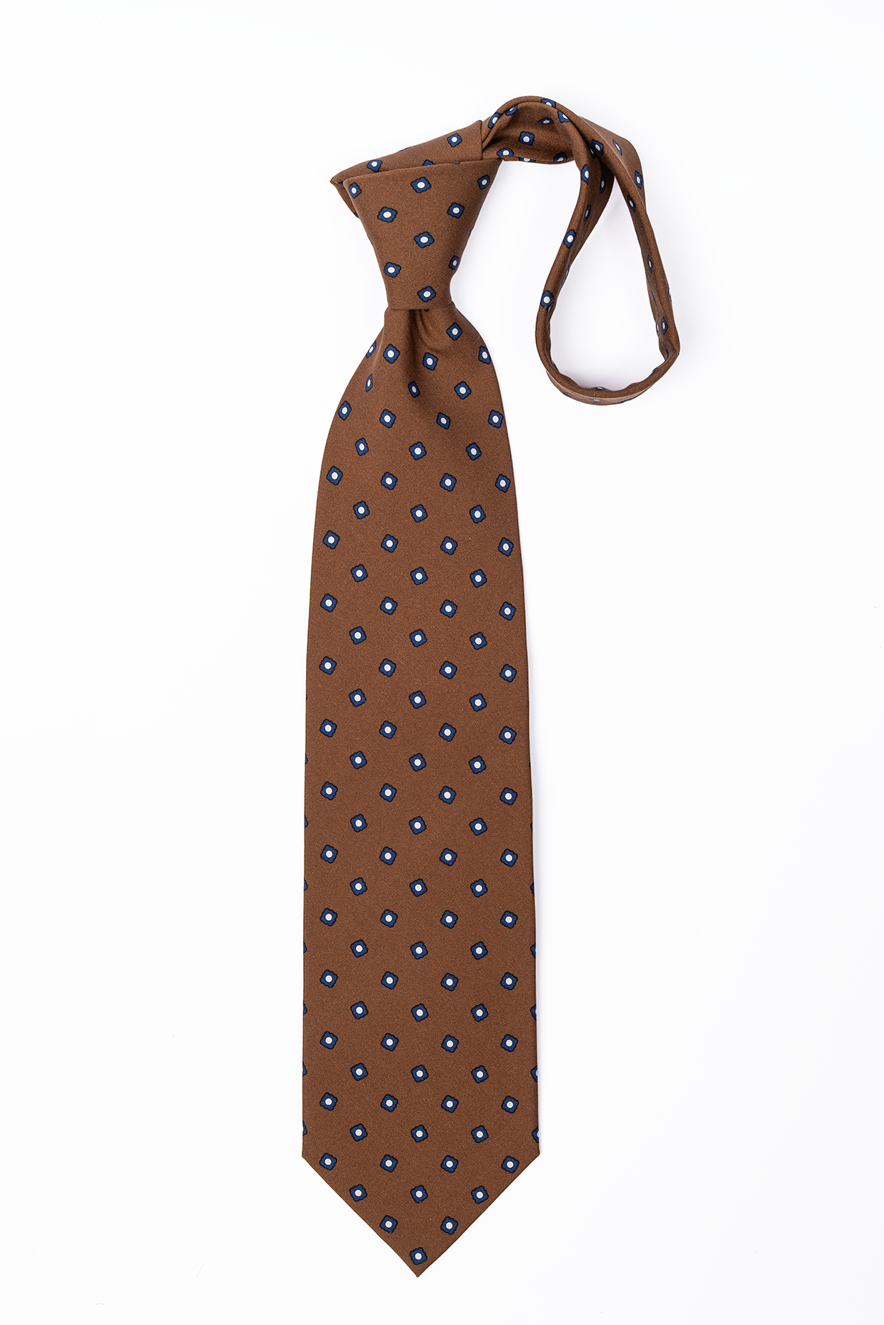 Corbata de seda Marrón / Personality