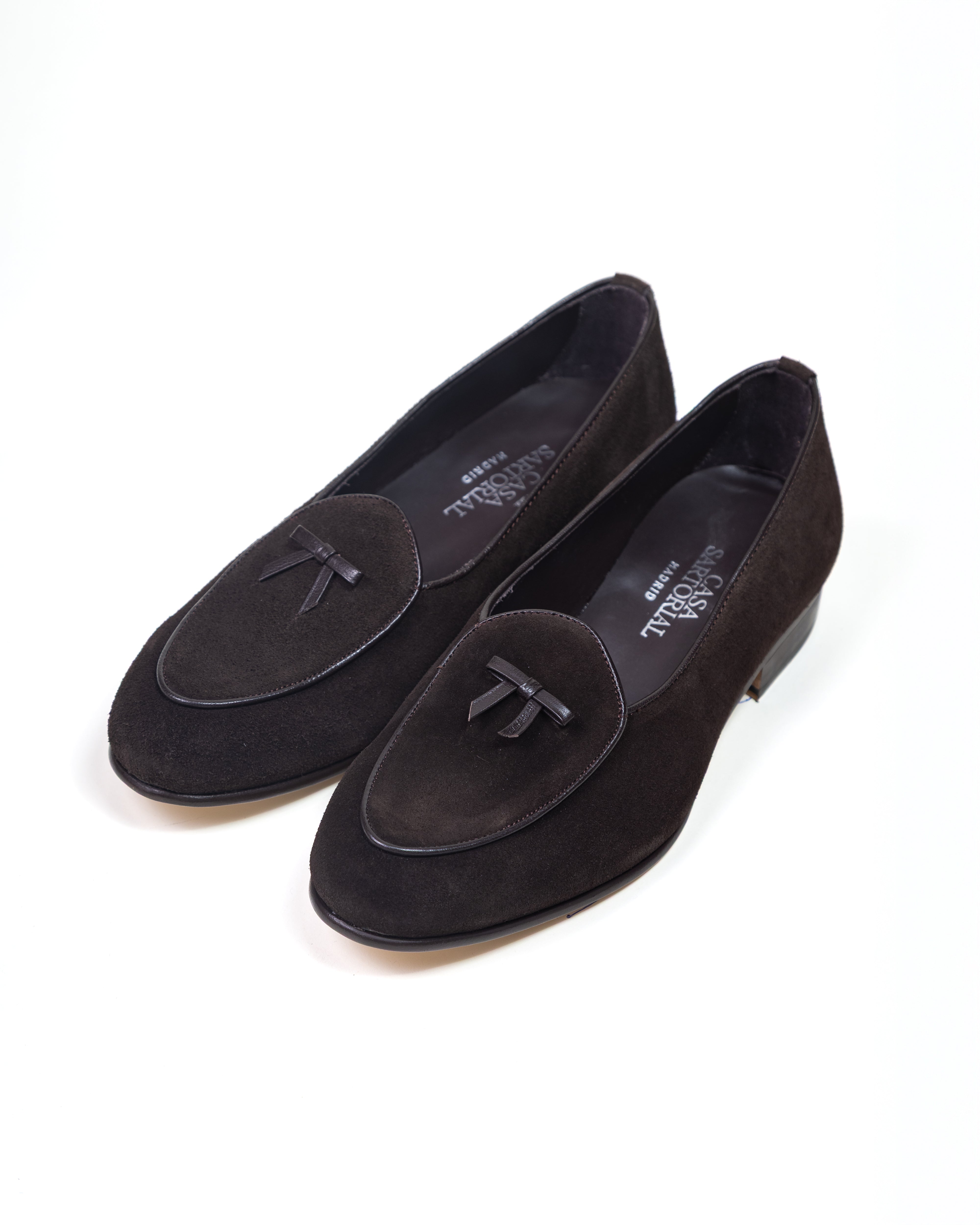 Belgian Loafer Brown Suede / CASA SARTORIAL