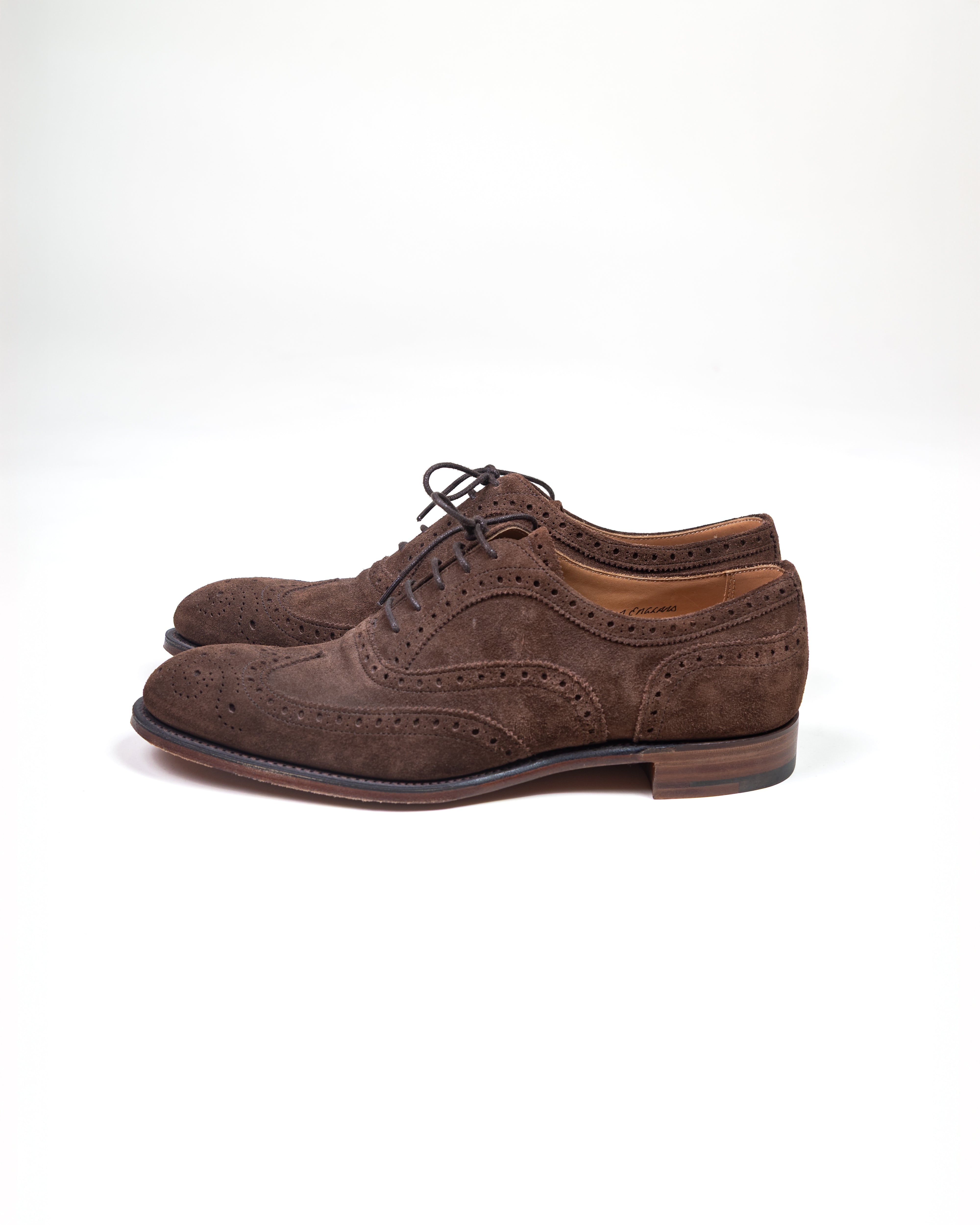 Shoes Arthur III Oxford Brogue in Plough Suede /  JOSEPH CHEANEY