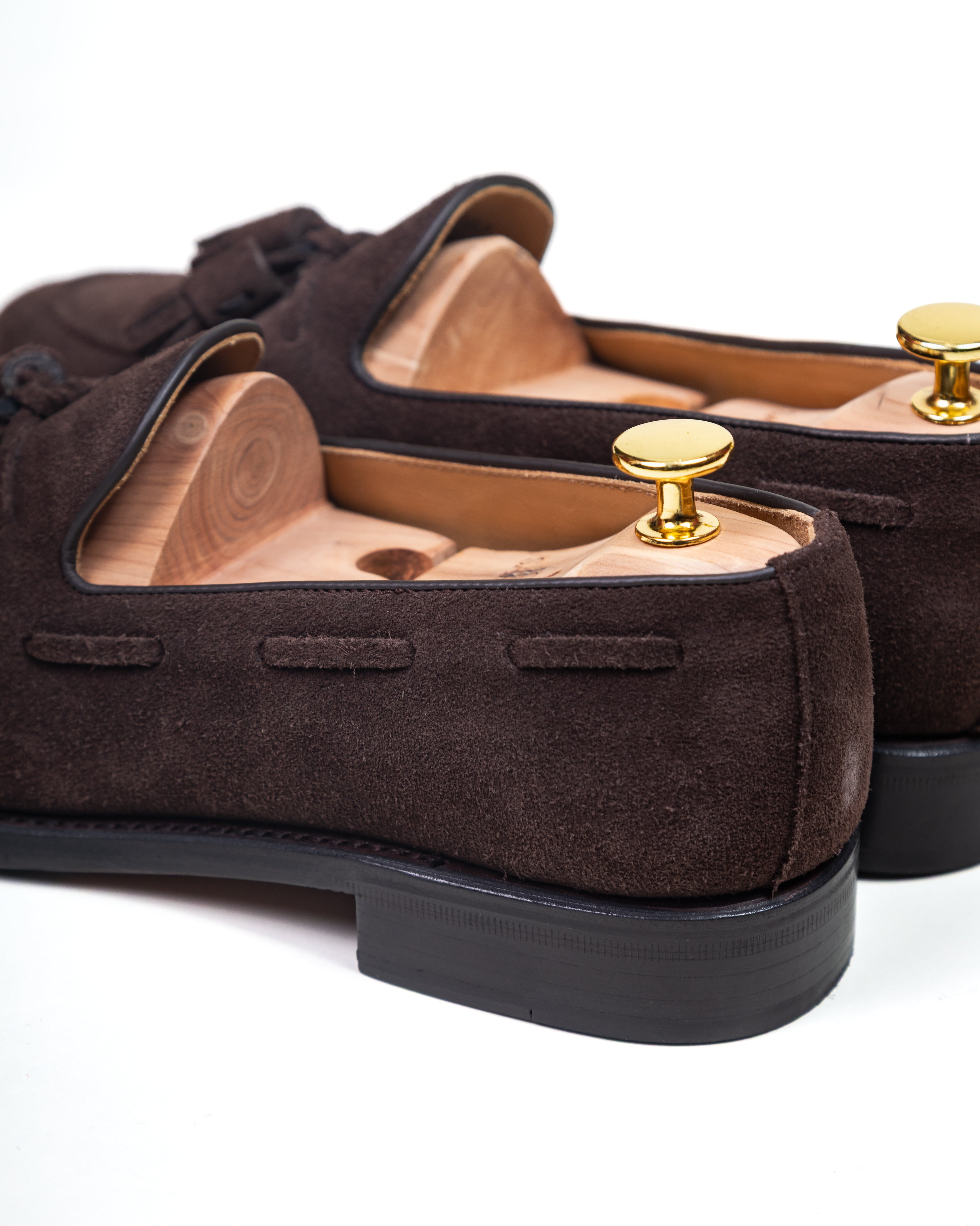 Tassel Loafer Brown Suede / CASA SARTORIAL
