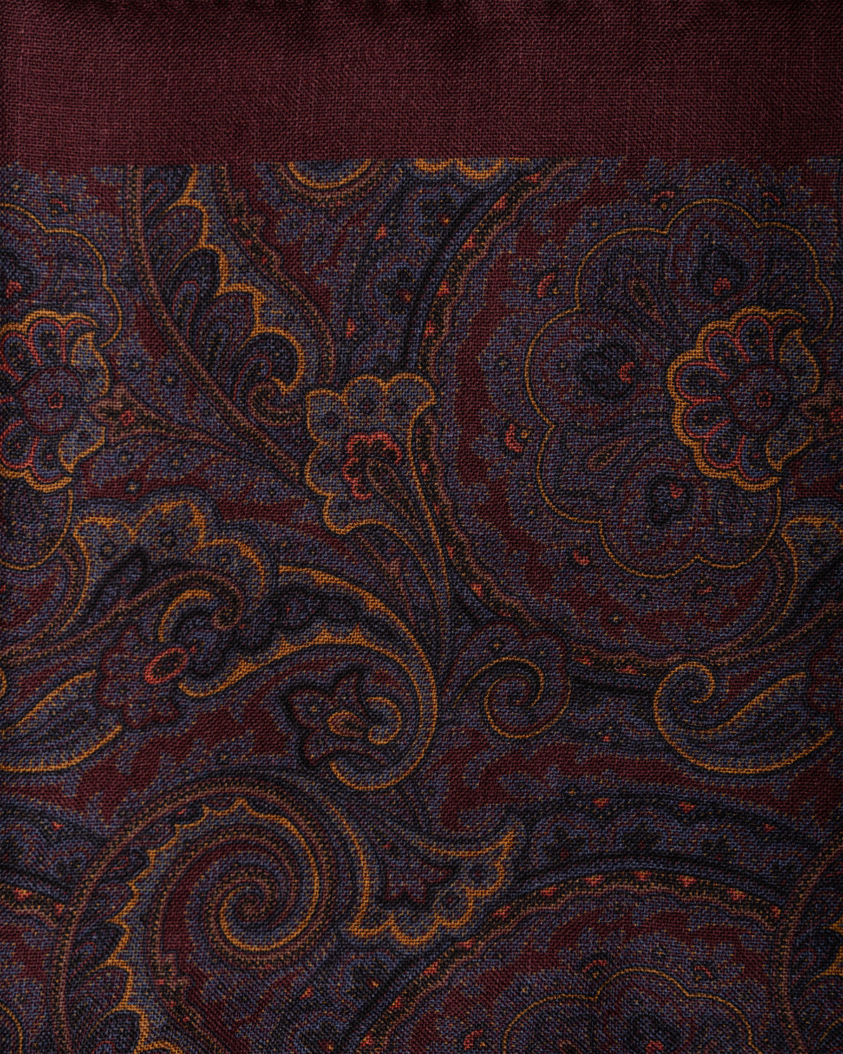 Fular de Lana Burdeos - Casa Sartorial